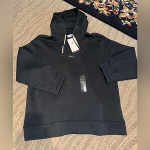 Women’s jet black Nike hoodie sweatshirt sweater size small oversized fit